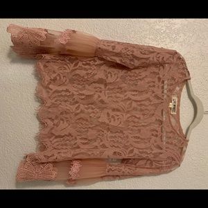 Say what? Pink too Lace